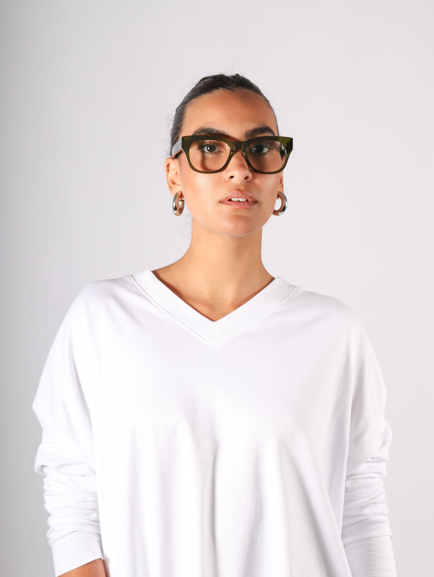 Miklos Readers in Heritage Green by Caddis-Caddis Eyewear-Idlewild-Cincinnati