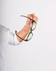 Miklos Readers in Heritage Green by Caddis-Caddis Eyewear-Idlewild-Cincinnati