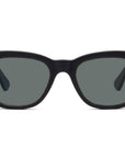 Miklos Sunglasses in Matte Black & Polarized Grey by Caddis-Sunglasses-Caddis Eyewear-Idlewild