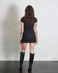 Mini Dress in Black by MM6 Maison Margiela-MM6-Idlewild-Cincinnati
