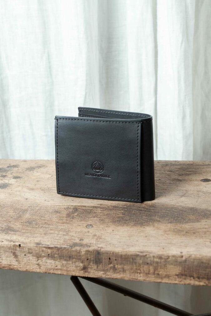 Minimalistic Wallet in Black by Miranda Kaloudis-Bags-MDK-Idlewild