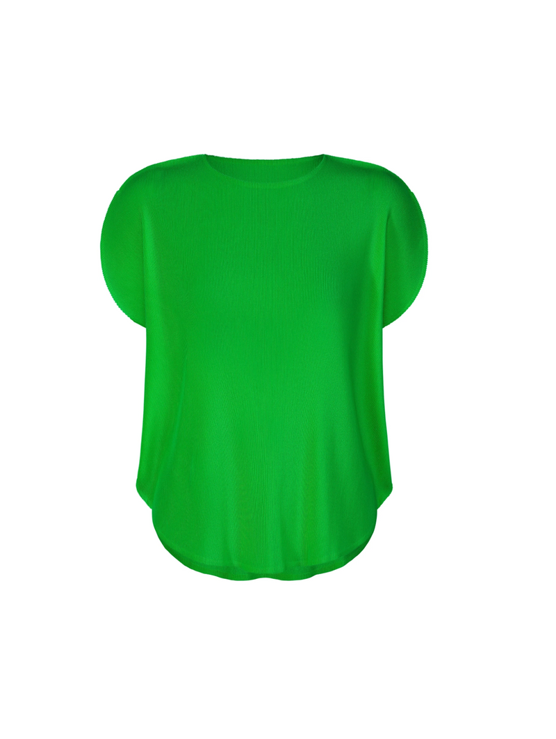 Mist April Top in Green by Pleats Please Issey Miyake – Idlewild