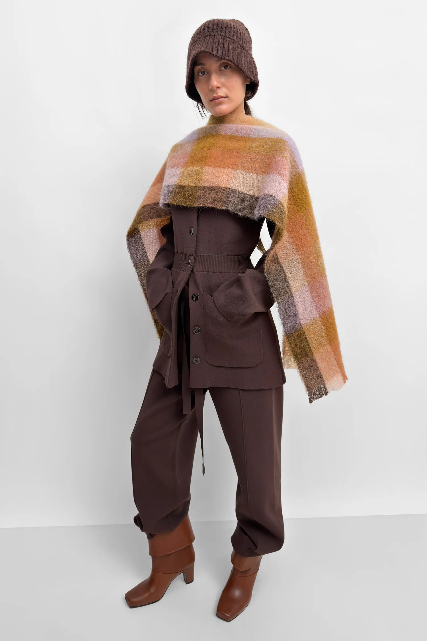 Misty Scarf in Nutty by Rodebjer-Rodebjer-Idlewild-Cincinnati