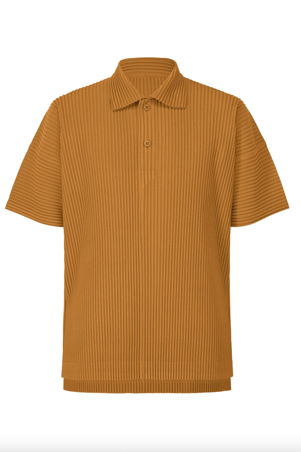 Monthly Colors: June Polo Shirt in Venice Boat Brown by Homme Plissé Issey Miyake-Homme Plissé Issey Miyake-Idlewild-Cincinnati