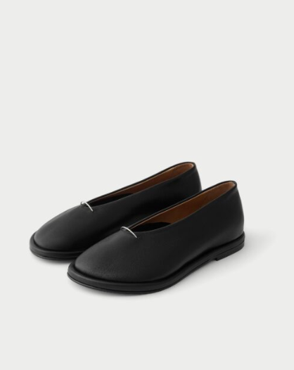 Moonlight Ballerinas in Black by HVÓYA-Shoes-HVÓYA-Idlewild