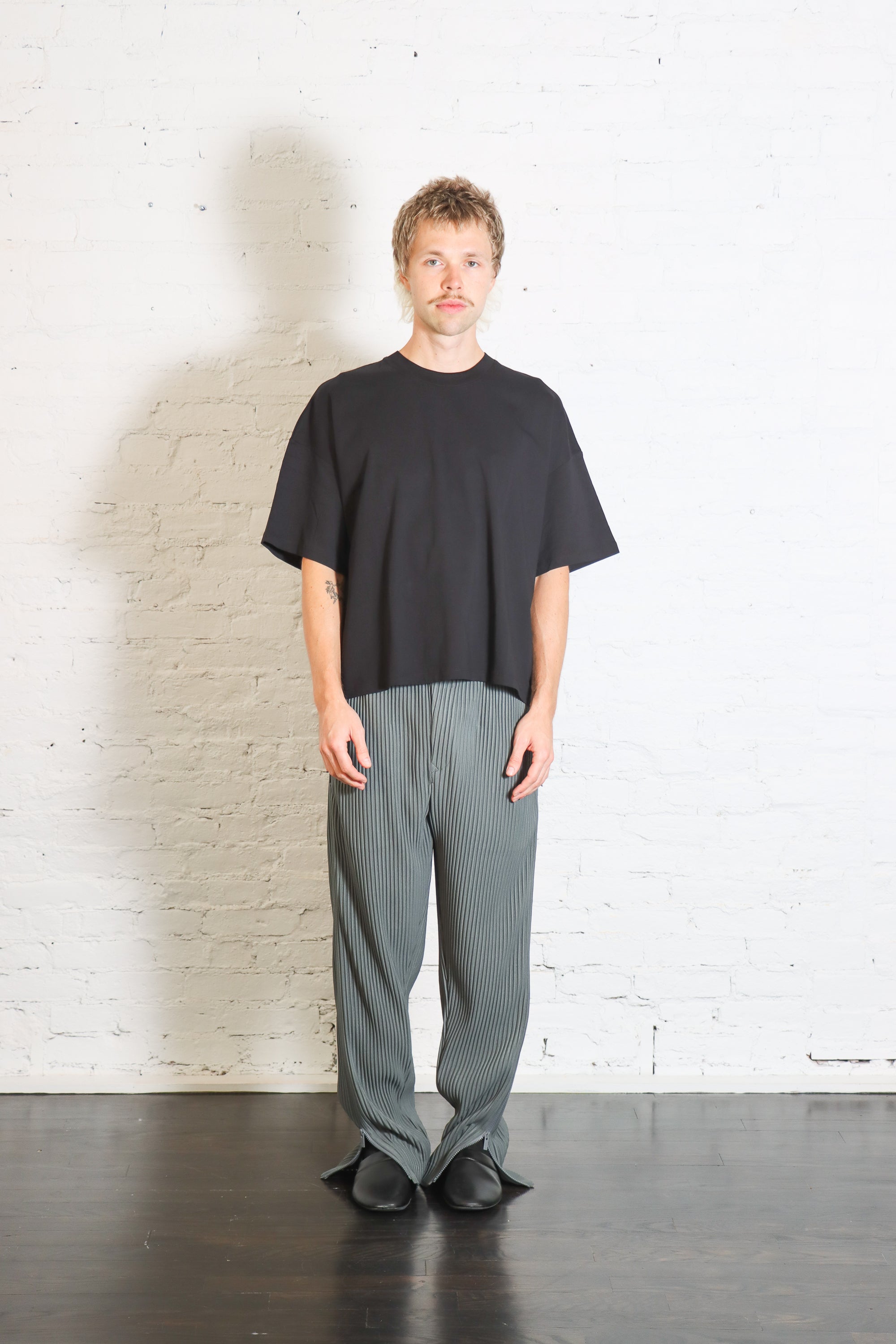 Multi-Zip Pants in Lucca Storico Blue by Homme Plissé Issey Miyake-Homme Plissé Issey Miyake-Idlewild-Cincinnati