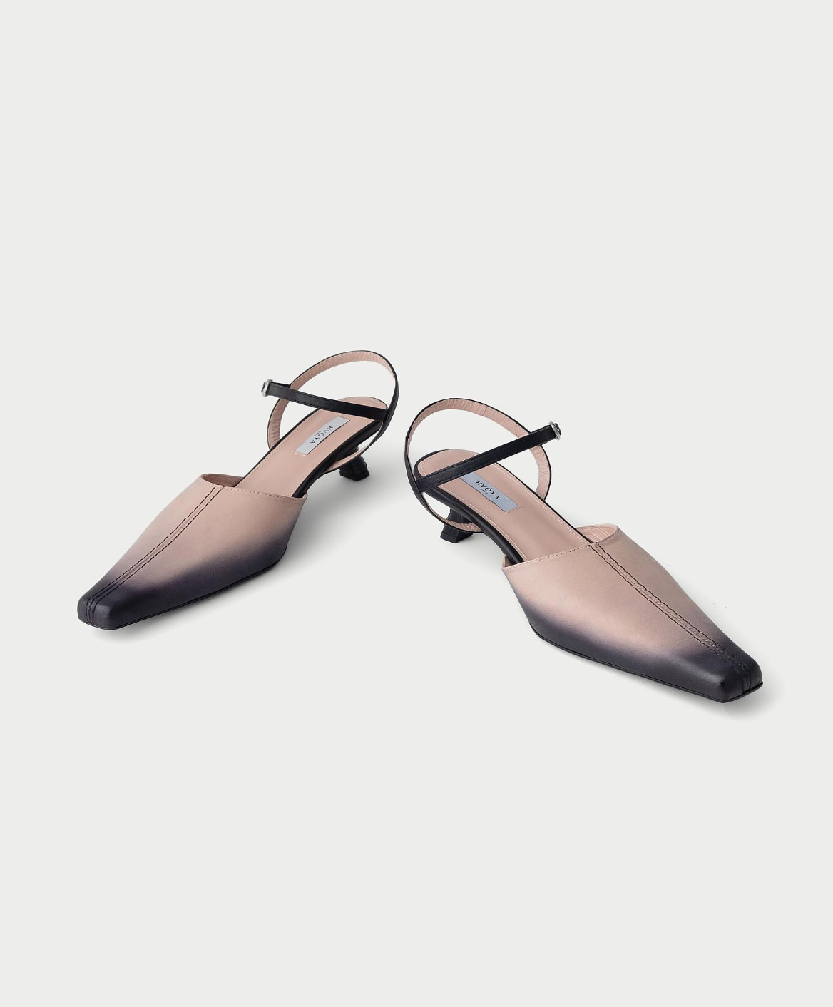Nocturne Slingbacks in Pink by HVÓYA-Shoes-HVÓYA-Idlewild