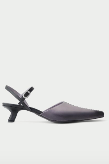 Nocturne Slingbacks in Pink by HVÓYA-Shoes-HVÓYA-Idlewild