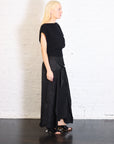 Nylon Wrap Skirt in Black by Planet-Planet-Idlewild-Cincinnati
