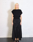 Nylon Wrap Skirt in Black by Planet-Planet-Idlewild-Cincinnati