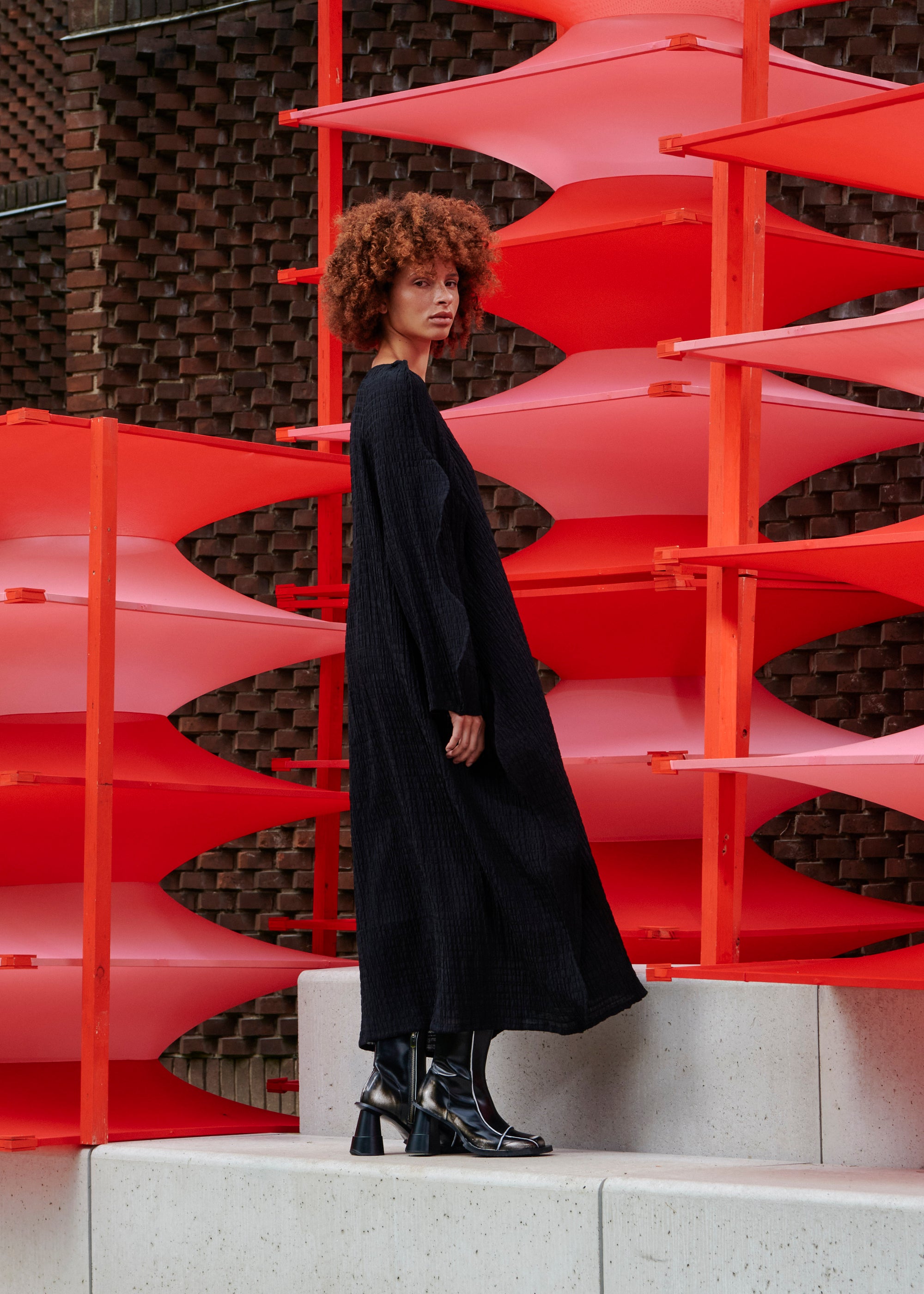 Octo Dress in Black by Henrik Vibskov-Henrik Vibskov-Idlewild-Cincinnati