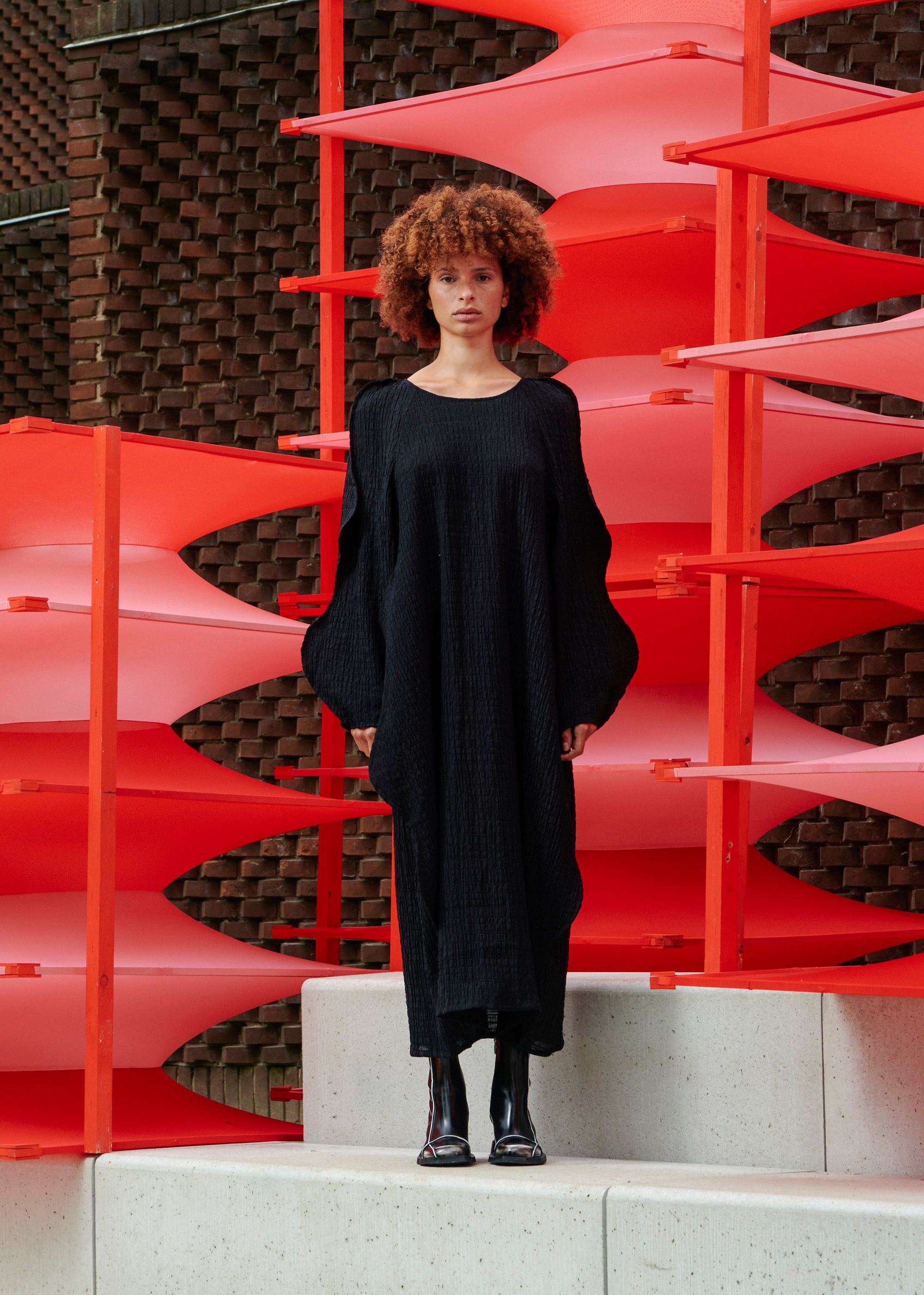 Octo Dress in Black by Henrik Vibskov-Henrik Vibskov-Idlewild-Cincinnati