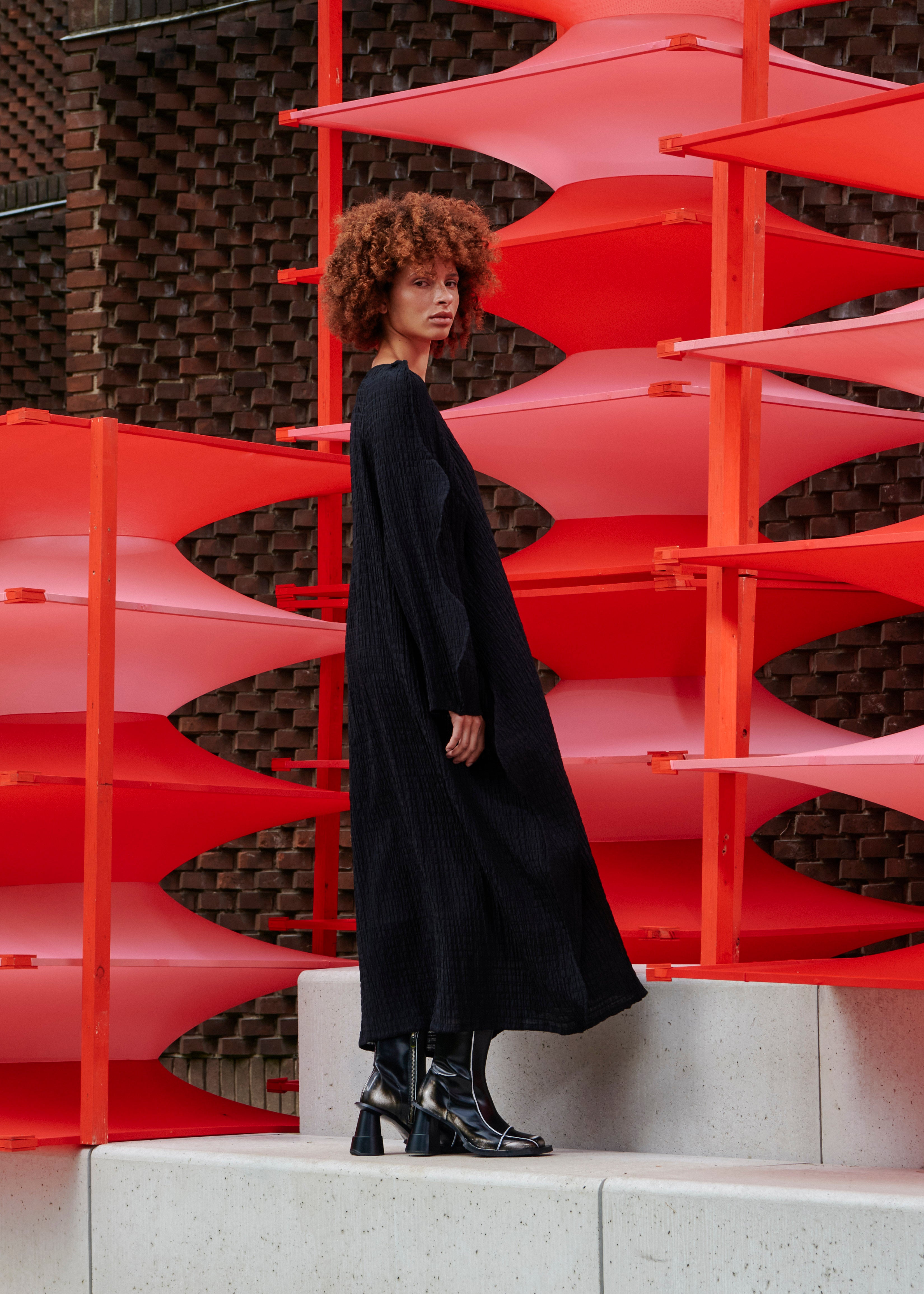 Octo Dress in Black by Henrik Vibskov – Idlewild