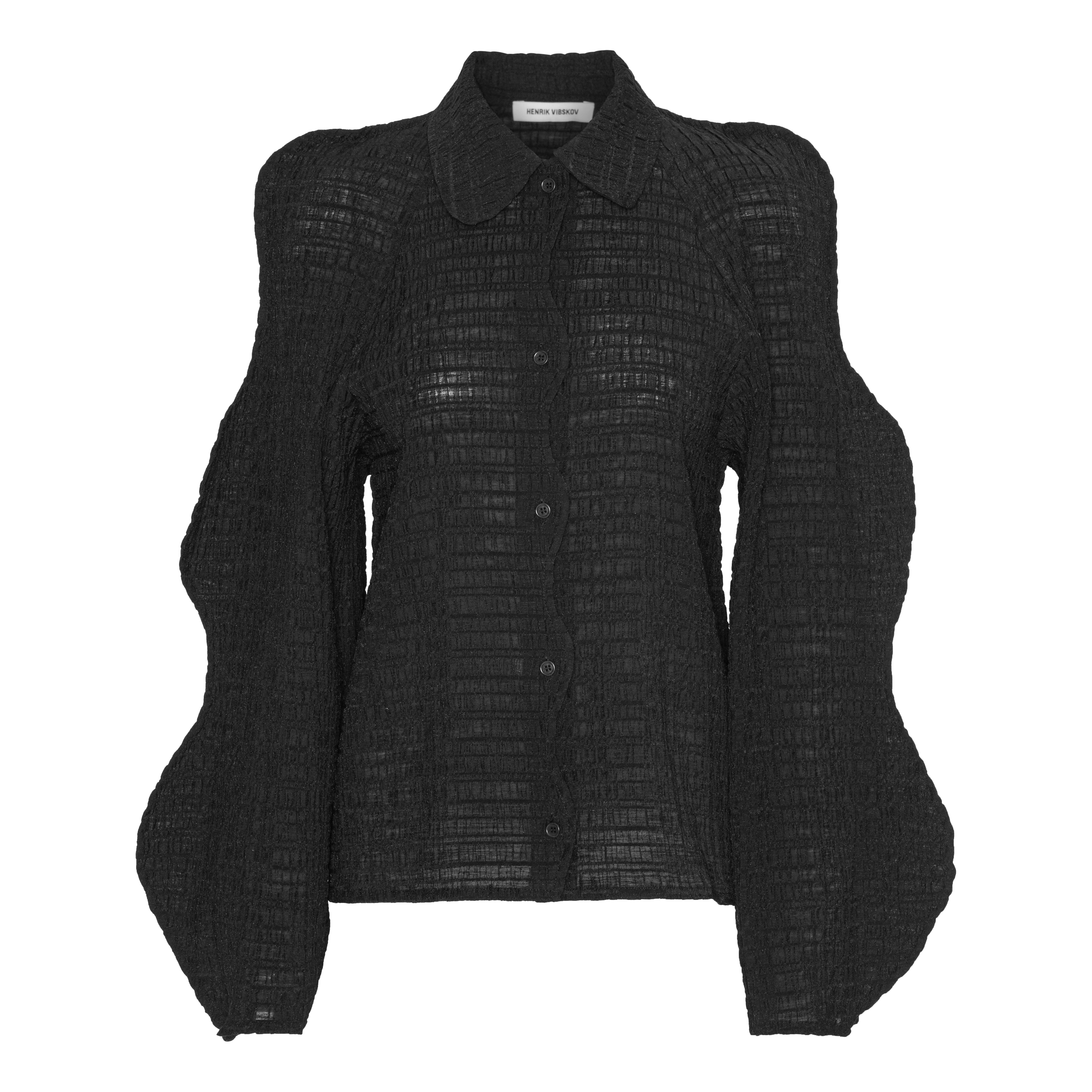 Octo Shirt in Black by Henrik Vibskov