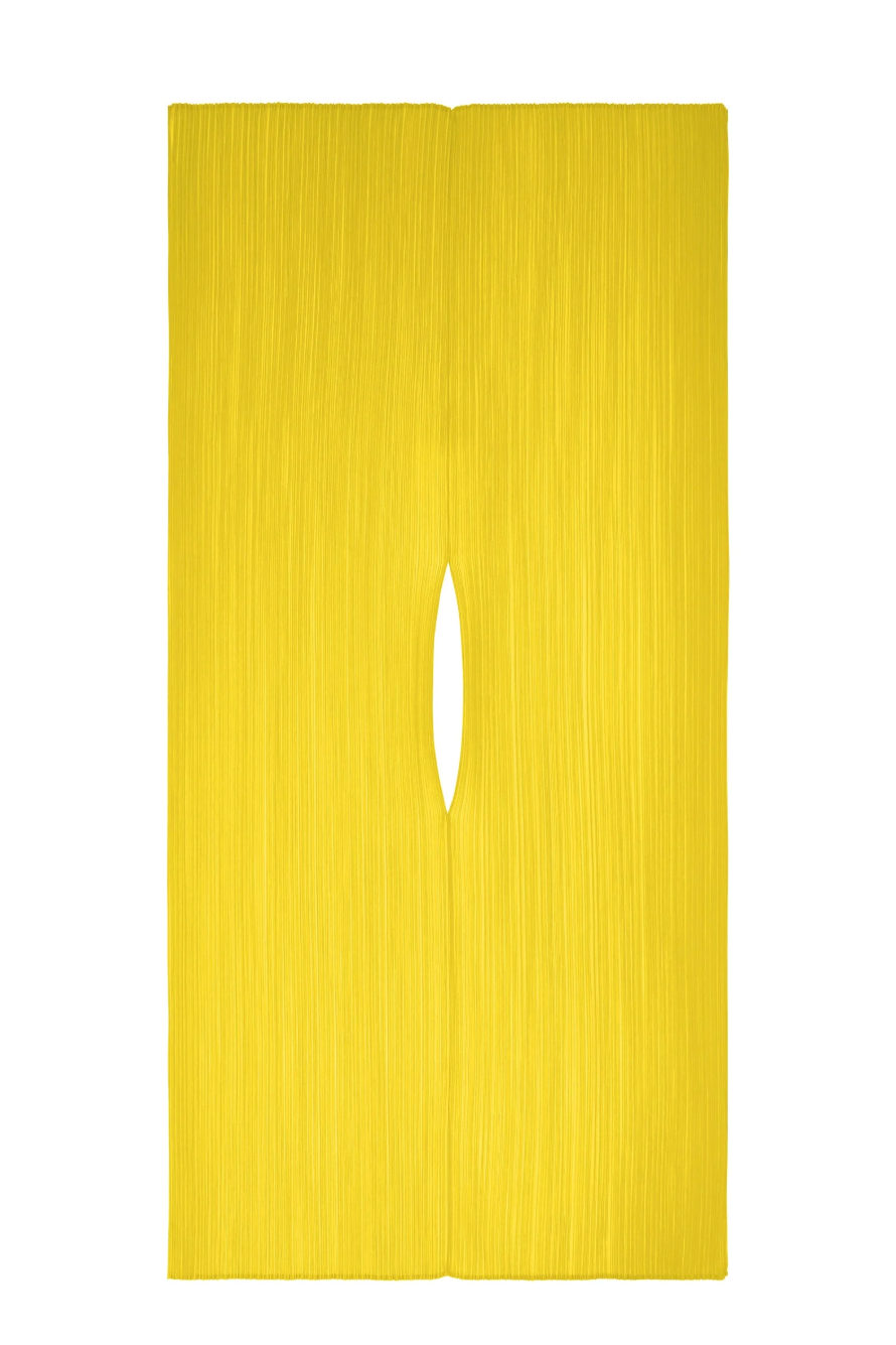 October Madame-T Stole in Yellow Ocher by Pleats Please Issey Miyake-Pleats Please Issey Miyake-Idlewild-Cincinnati