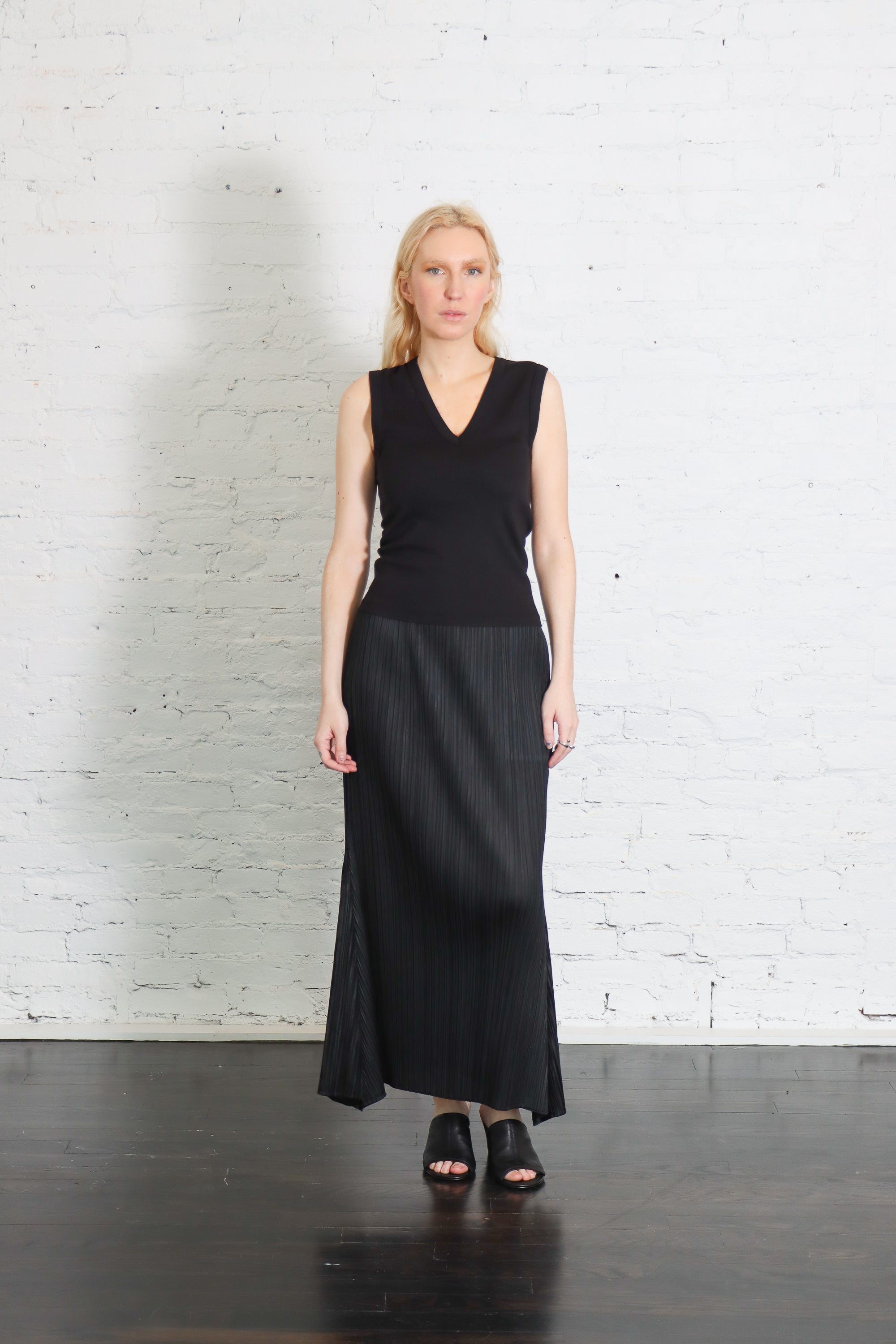 Ole! Skirt in Black by Pleats Please Issey Miyake-Pleats Please Issey Miyake-Idlewild-Cincinnati