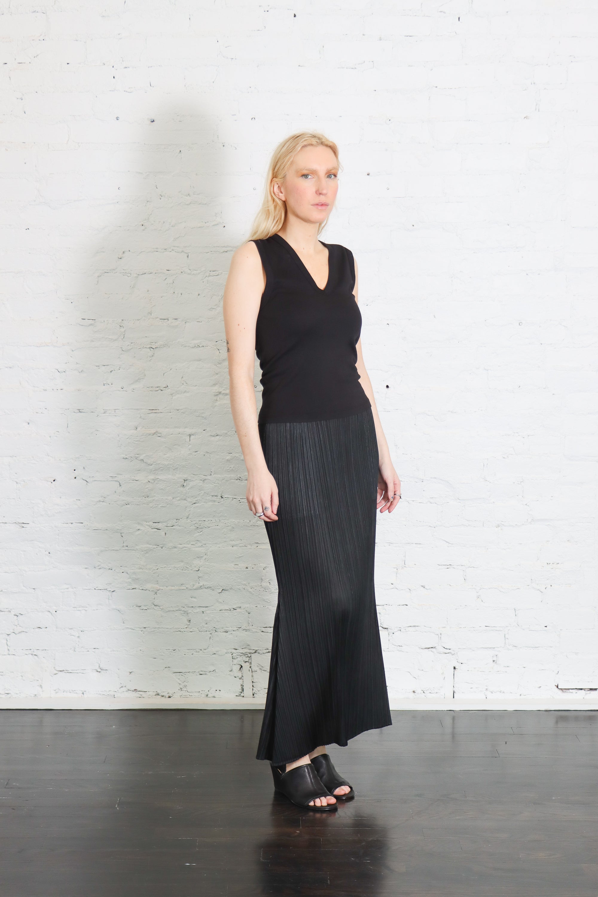Ole! Skirt in Black by Pleats Please Issey Miyake-Pleats Please Issey Miyake-Idlewild-Cincinnati