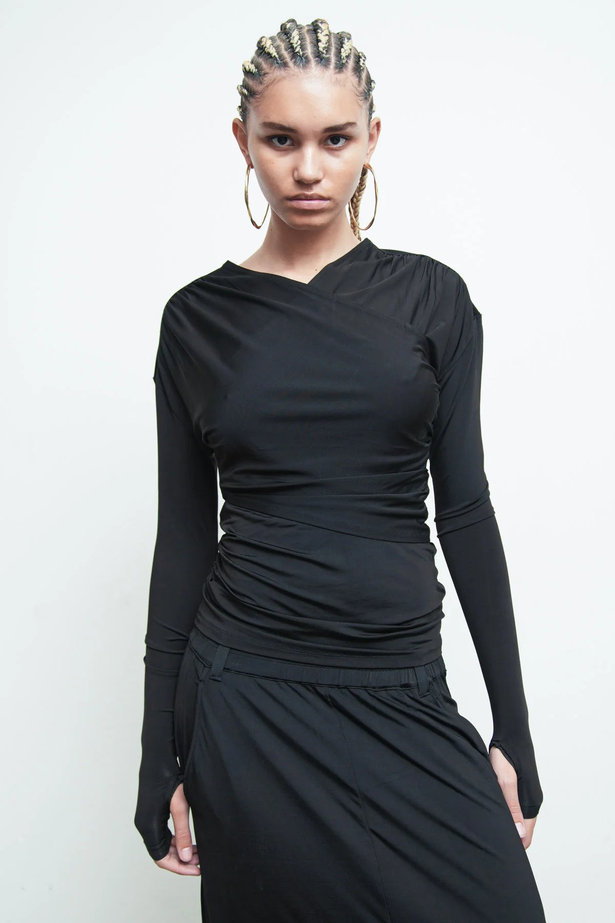 Opal Top in Black by Nicholas K-Nicholas K-Idlewild-Cincinnati