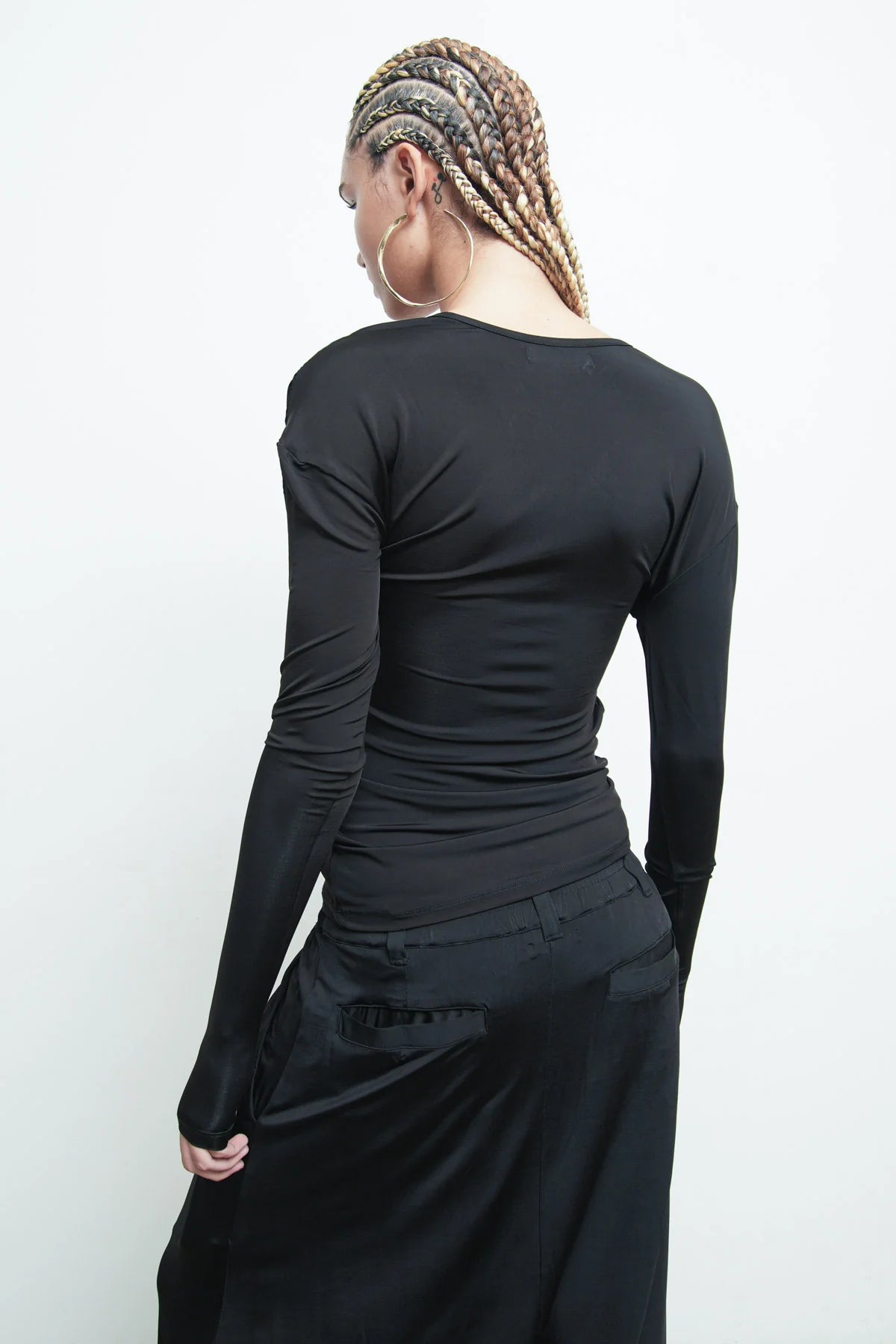 Opal Top in Black by Nicholas K-Nicholas K-Idlewild-Cincinnati