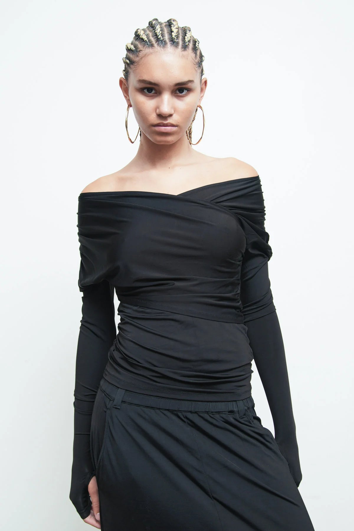 Opal Top in Black by Nicholas K-Nicholas K-Idlewild-Cincinnati