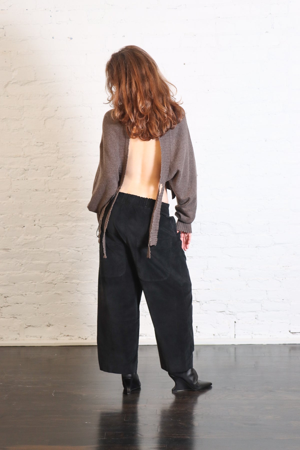Open Back Sweater in Moro by Serien°umerica-Serien°umerica-Idlewild-Cincinnati