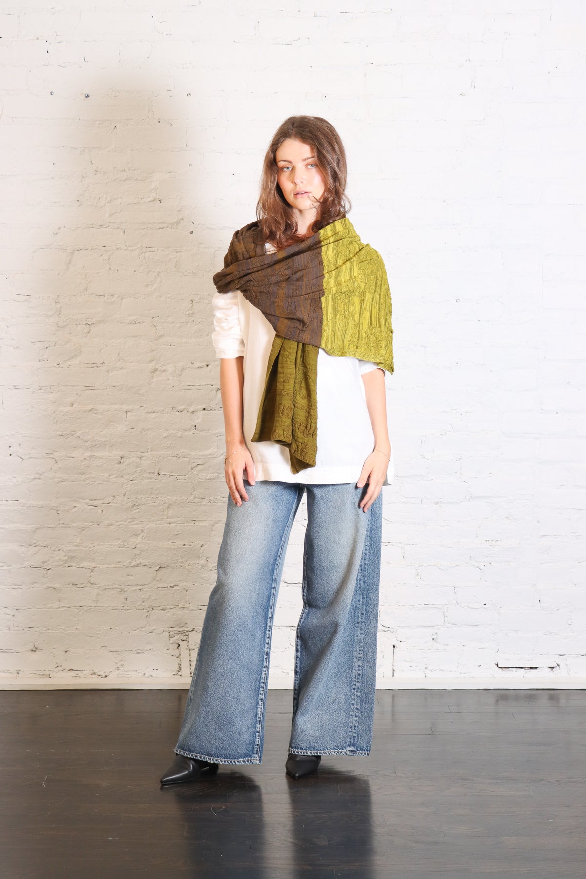 Organic Scarf in Tris by Serien°umerica-Serien°umerica-Idlewild-Cincinnati