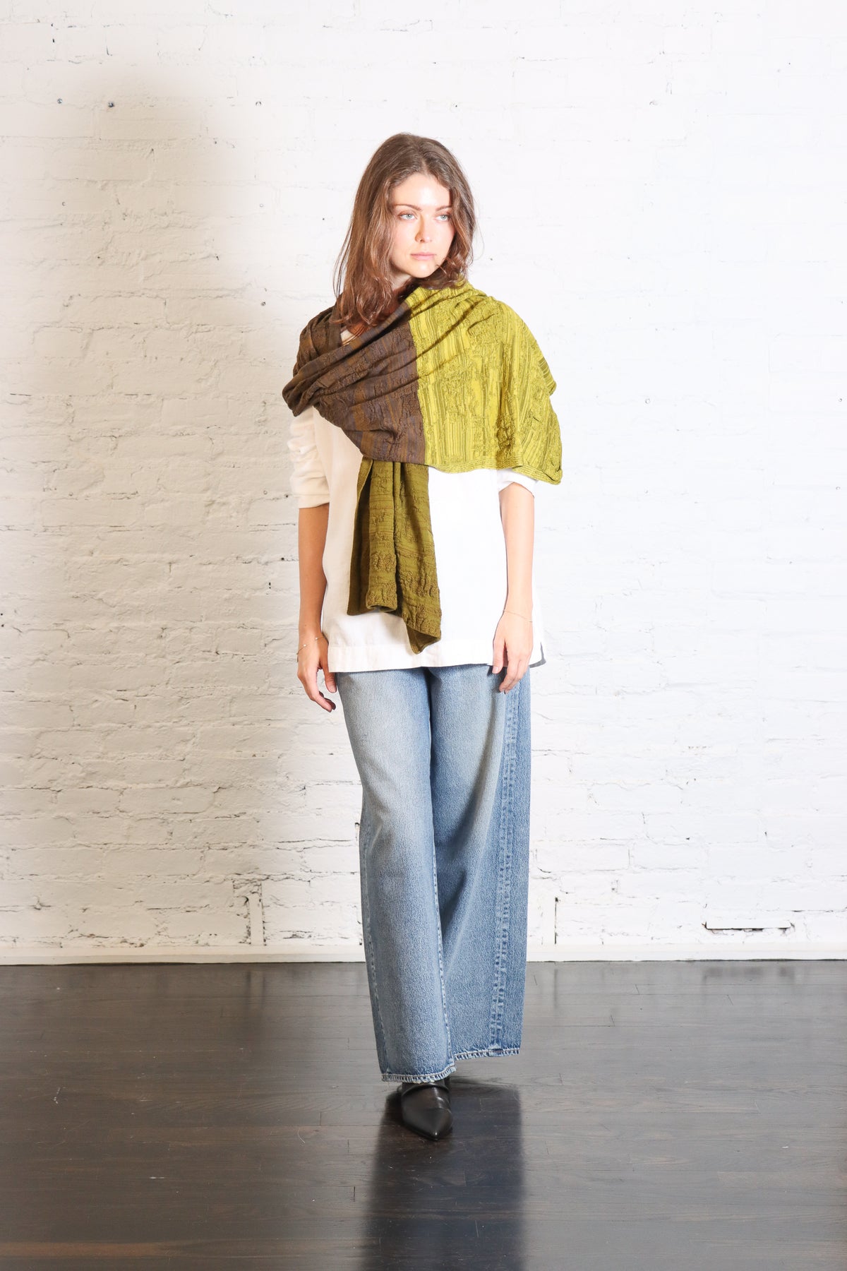 Organic Scarf in Tris by Serien°umerica-Serien°umerica-Idlewild-Cincinnati