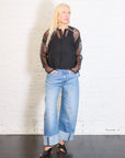 Organza Menz Shirt in Black by Planet-Planet-Idlewild-Cincinnati