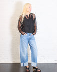 Organza Menz Shirt in Black by Planet-Planet-Idlewild-Cincinnati