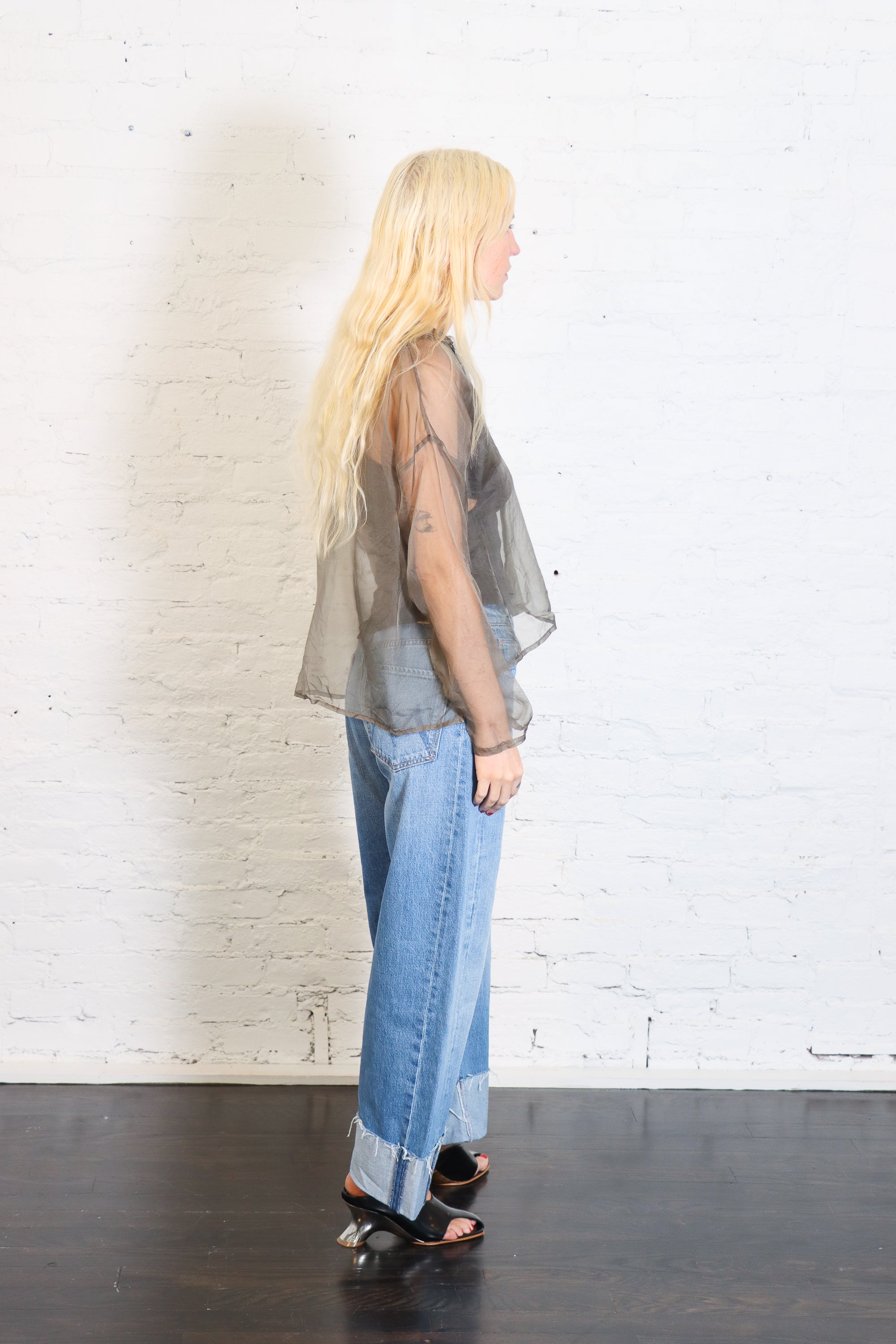 Organza Menz Shirt in Turtle by Planet-Planet-Idlewild-Cincinnati