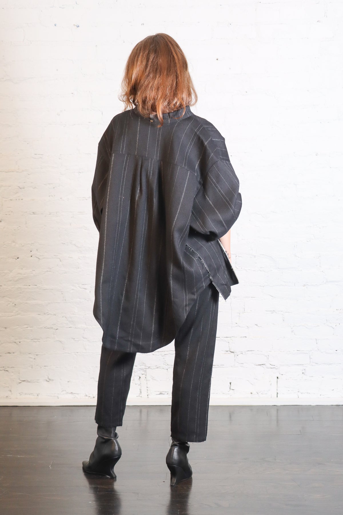Over Jacket in Black Pinstripe by Serien°umerica-Serien°umerica-Idlewild-Cincinnati