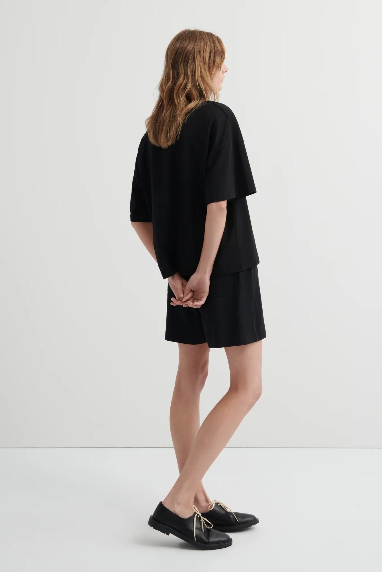Oversized Boxy Tee in Black by Kowtow-Kowtow-Idlewild-Cincinnati