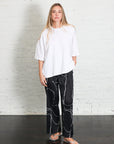 Oversized Boxy Tee in White by Kowtow-Kowtow-Idlewild-Cincinnati