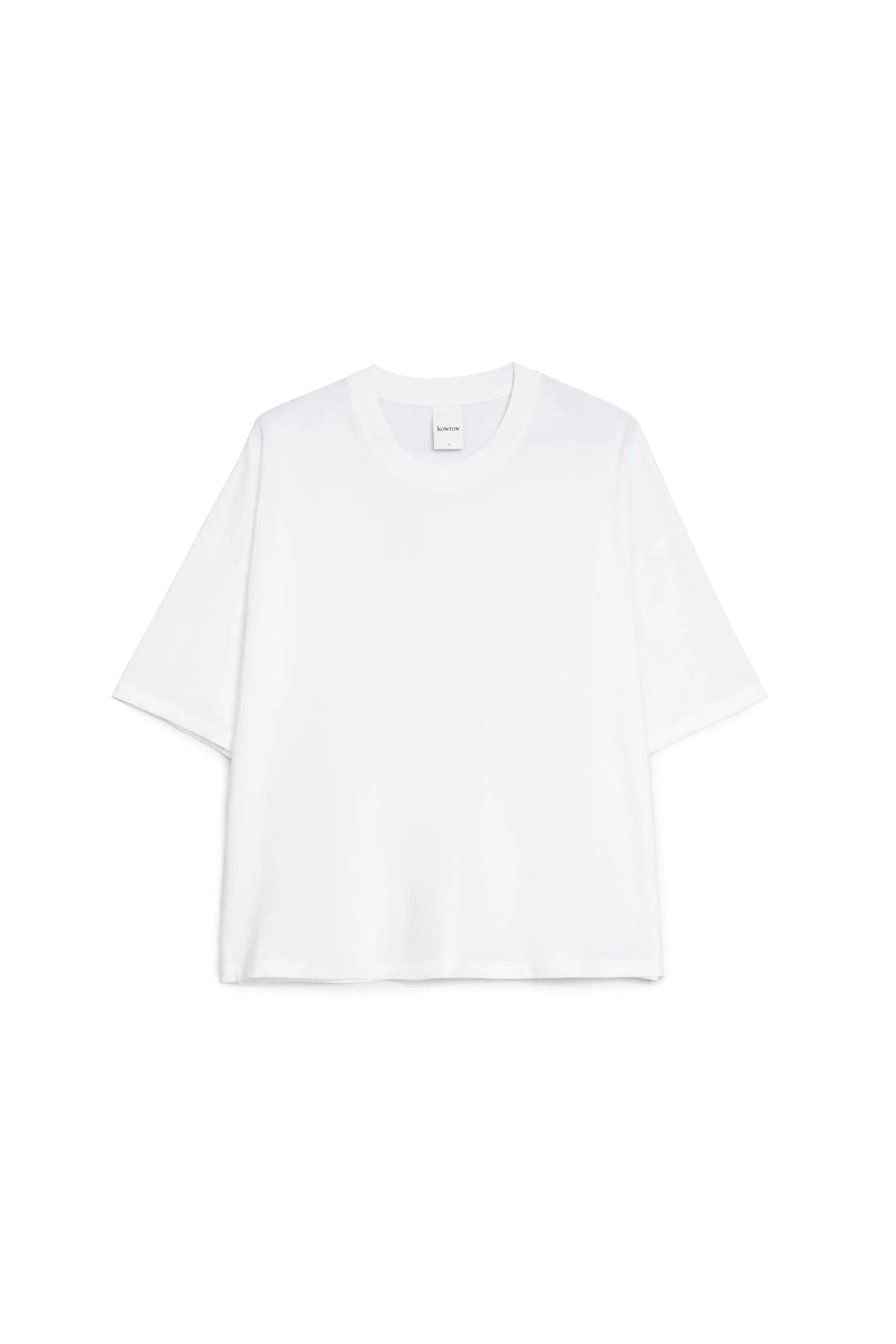 Oversized Boxy Tee in White by Kowtow-Kowtow-Idlewild-Cincinnati