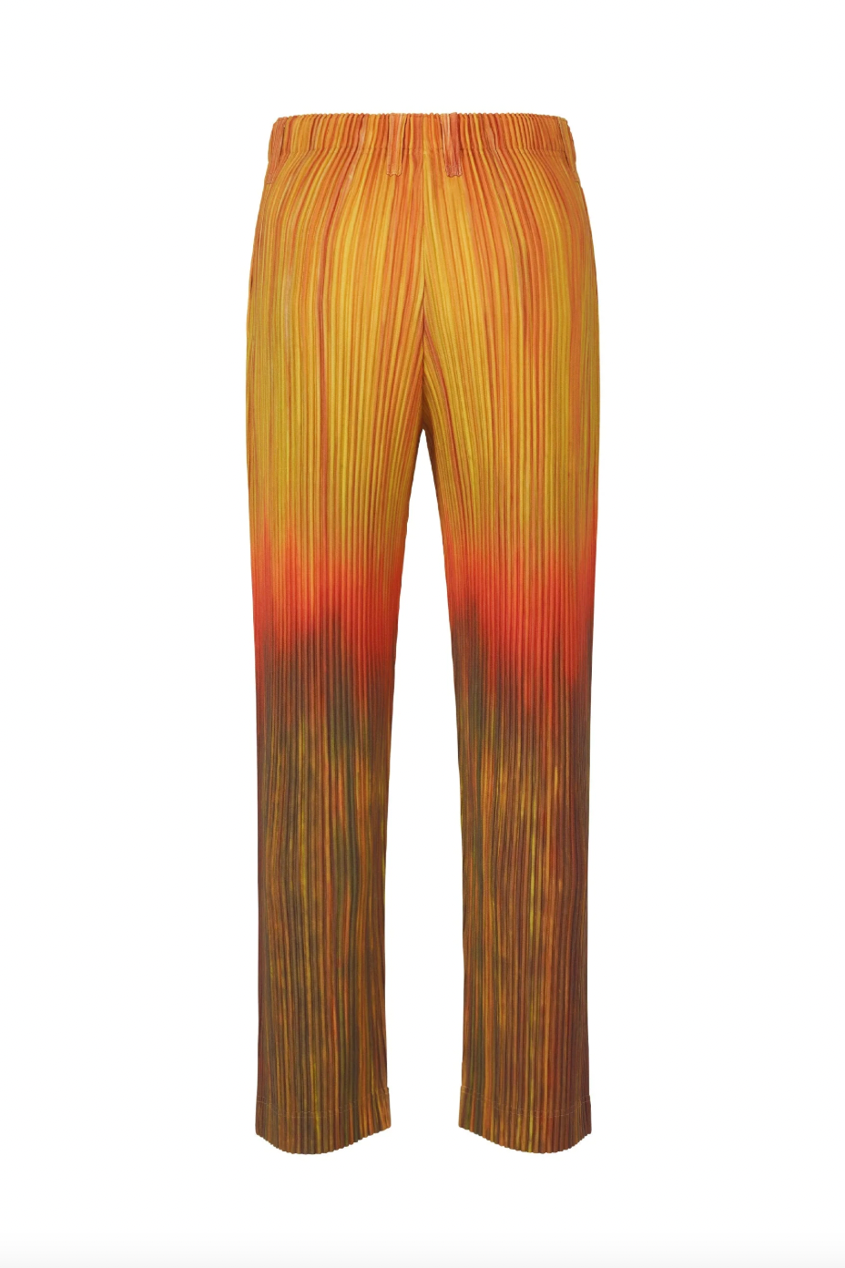 Paint Brush Close-Up Pant in Orange by Homme Plissé Issey Miyake-Homme Plissé Issey Miyake-Idlewild-Cincinnati