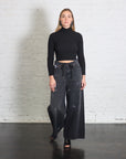 Paint Splatter Wide Leg Jeans in Black Splatter by MM6 Maison Margiela-MM6-Idlewild-Cincinnati