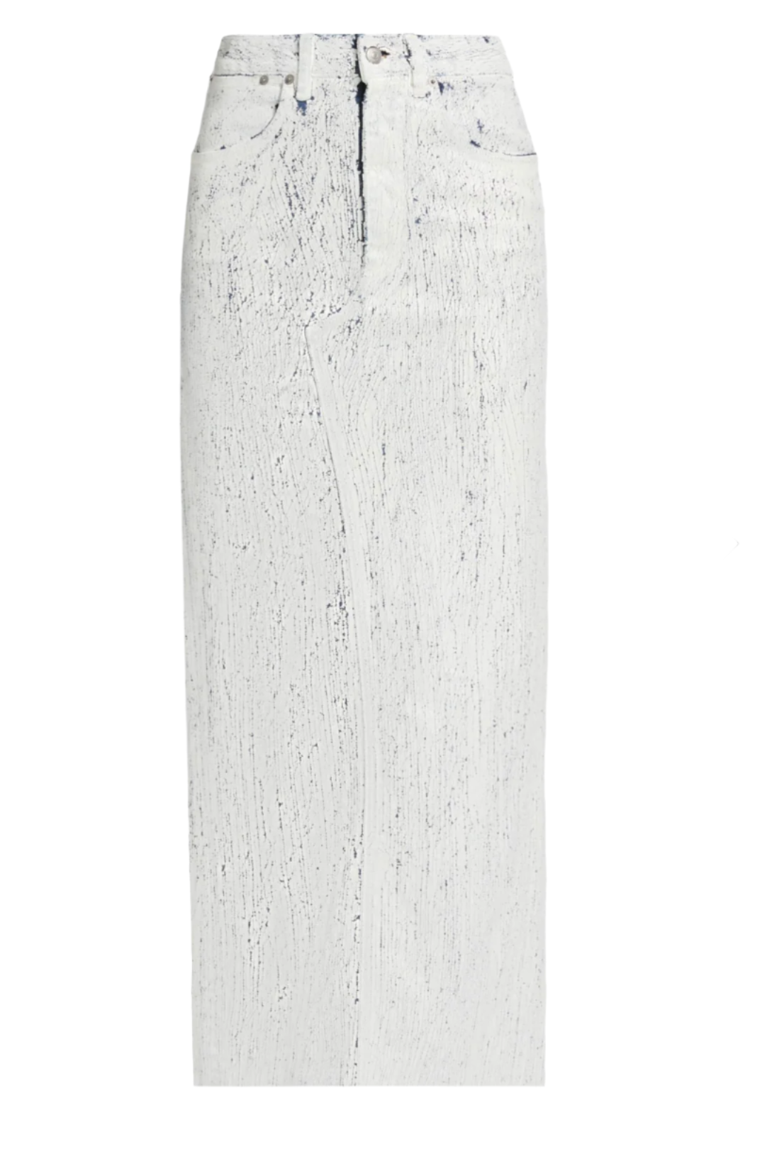 Long Skirt in White by MM6 Maison Margiela-Bottoms-MM6-Idlewild