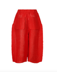 Panini Pants in Red by Issey Miyake-Issey Miyake-Idlewild-Cincinnati