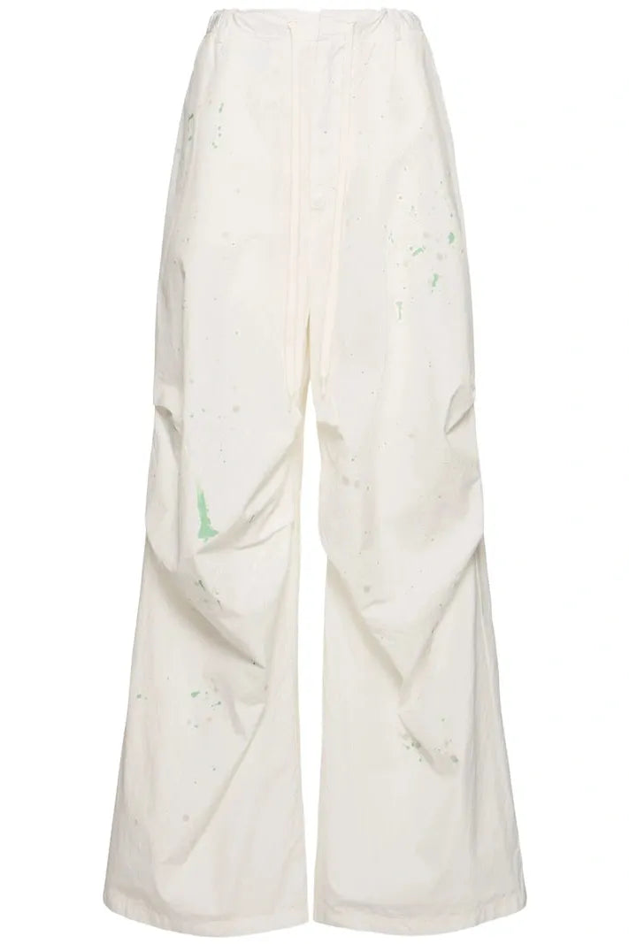 Pants in Off White Paint Splatter by MM6 Maison Margiela-MM6-Idlewild