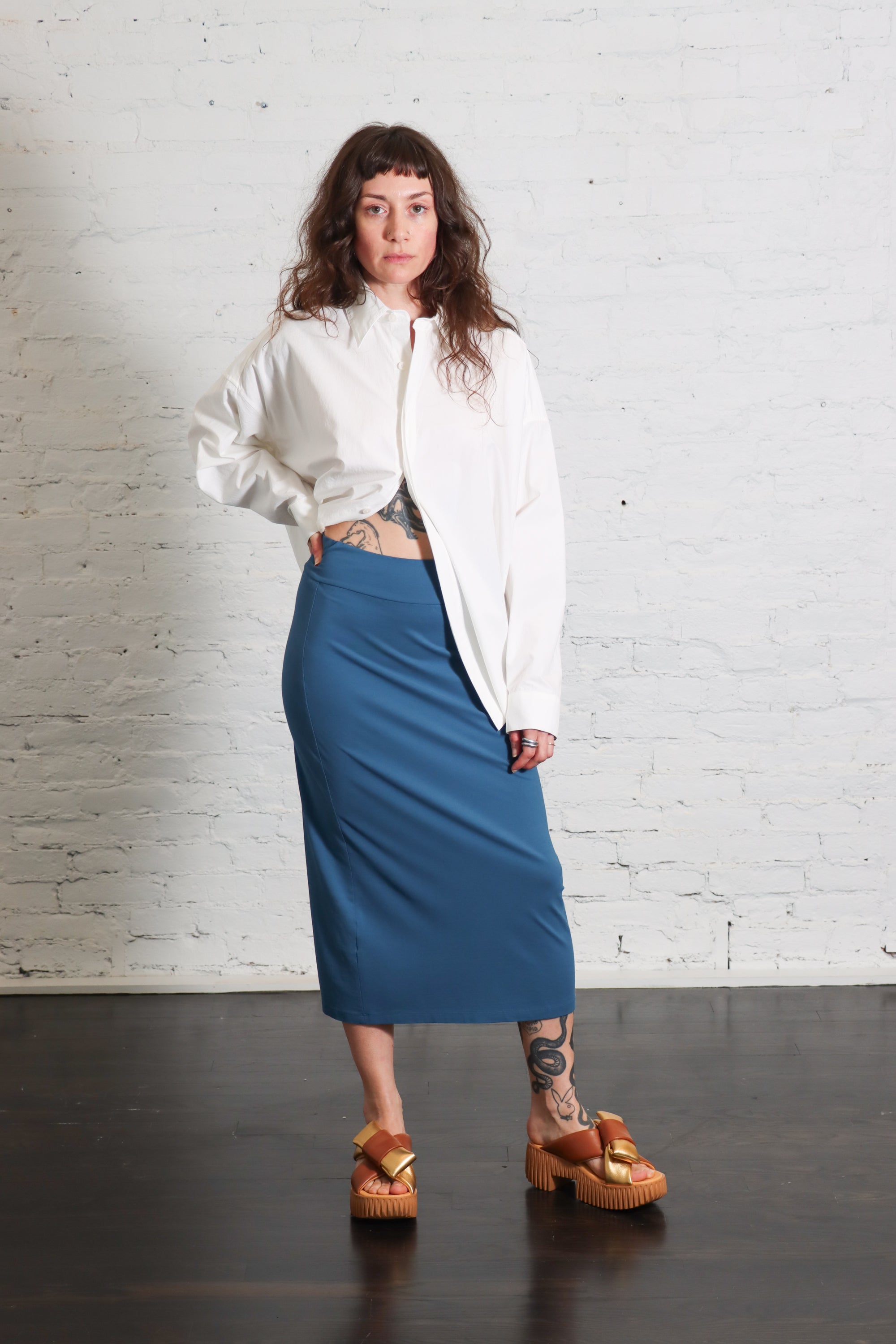 Penna Opera Skirt in Itaca by Labo.Art-Labo.Art-Idlewild