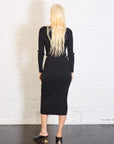 Regent Cropped Cardigan in Black by K. Becker-K. Becker-Idlewild-Cincinnati