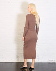 Regent Cropped Cardigan in Chestnut by K. Becker-K. Becker-Idlewild-Cincinnati