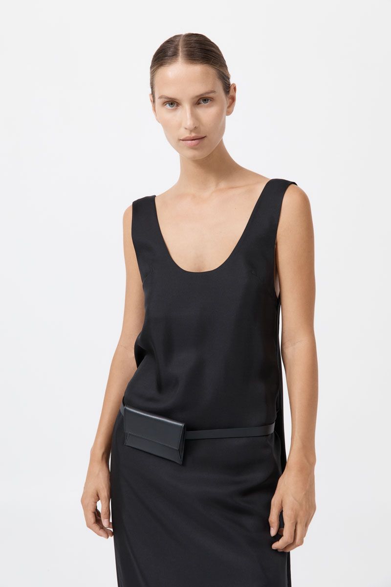 Petit Pouch Belt in Black by St. Agni-Accessories-St. Agni-Idlewild