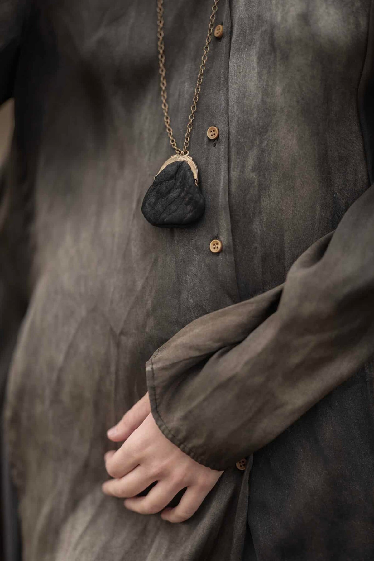 Petite Purse in Black by Miranda Kaloudis-MDK-Idlewild-Cincinnati