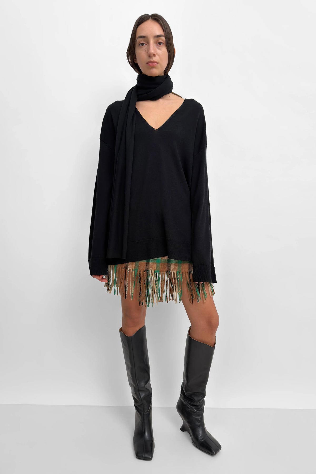 Phylis Sweater in Black by Rodebjer-Rodebjer-Idlewild-Cincinnati