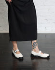 Pix Mary Jane Flat in White by Camper-Shoes-Camper-Idlewild