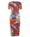 Playground Dress in Red by Pleats Please Issey Miyake-Pleats Please Issey Miyake-Idlewild-Cincinnati