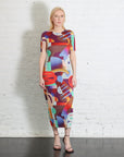 Playground Dress in Red by Pleats Please Issey Miyake-Pleats Please Issey Miyake-Idlewild-Cincinnati