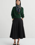 Pleater Skirt in Black by Kowtow-Kowtow-Idlewild-Cincinnati