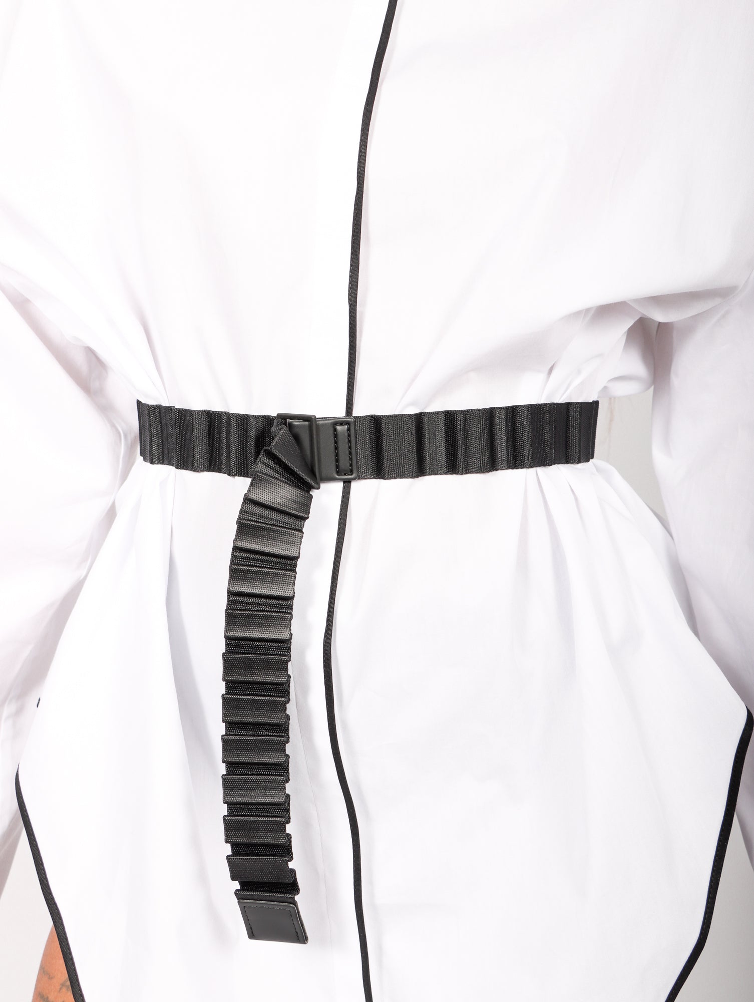Pleats Belt in Black by Pleats Please Issey Miyake – Idlewild